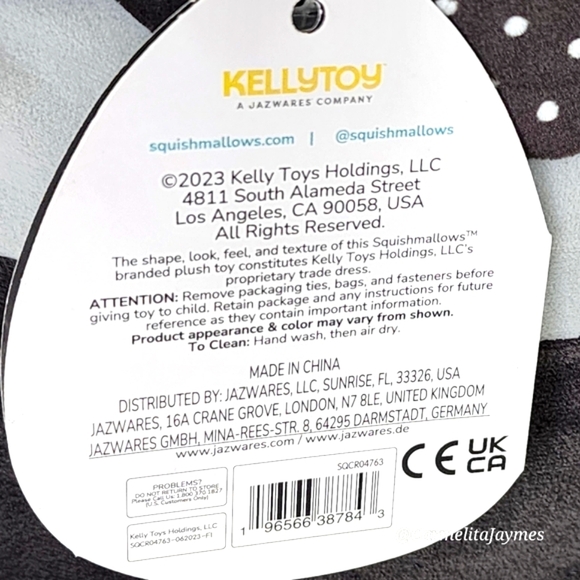 🖤 BIMBI 🤡 Select Series Clown Mallow Mash 2023 Original Squishmallow ☆personal - Picture 9 of 9